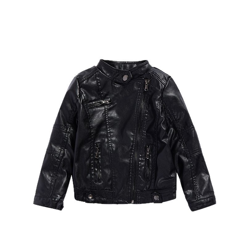 Streetwear Brand Photography - Jaket Kulit PU Anak Anti Air