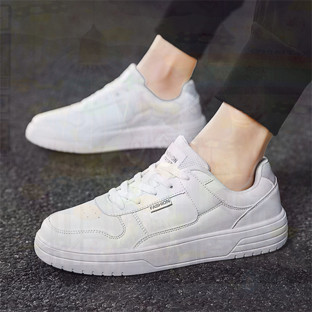 Streetwear Brand Kit - Sepatu Kulit PU dengan Dasi 41