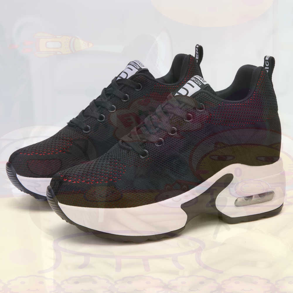 Streetwear Brand Kit - Merah Ukuran 36 Sepatu Wanita Tenis