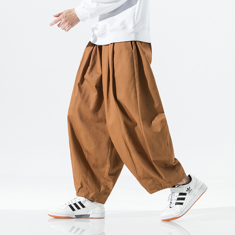 Corteiz Cargo Pant - Celana panjang kaki lebar pria, Streetwear