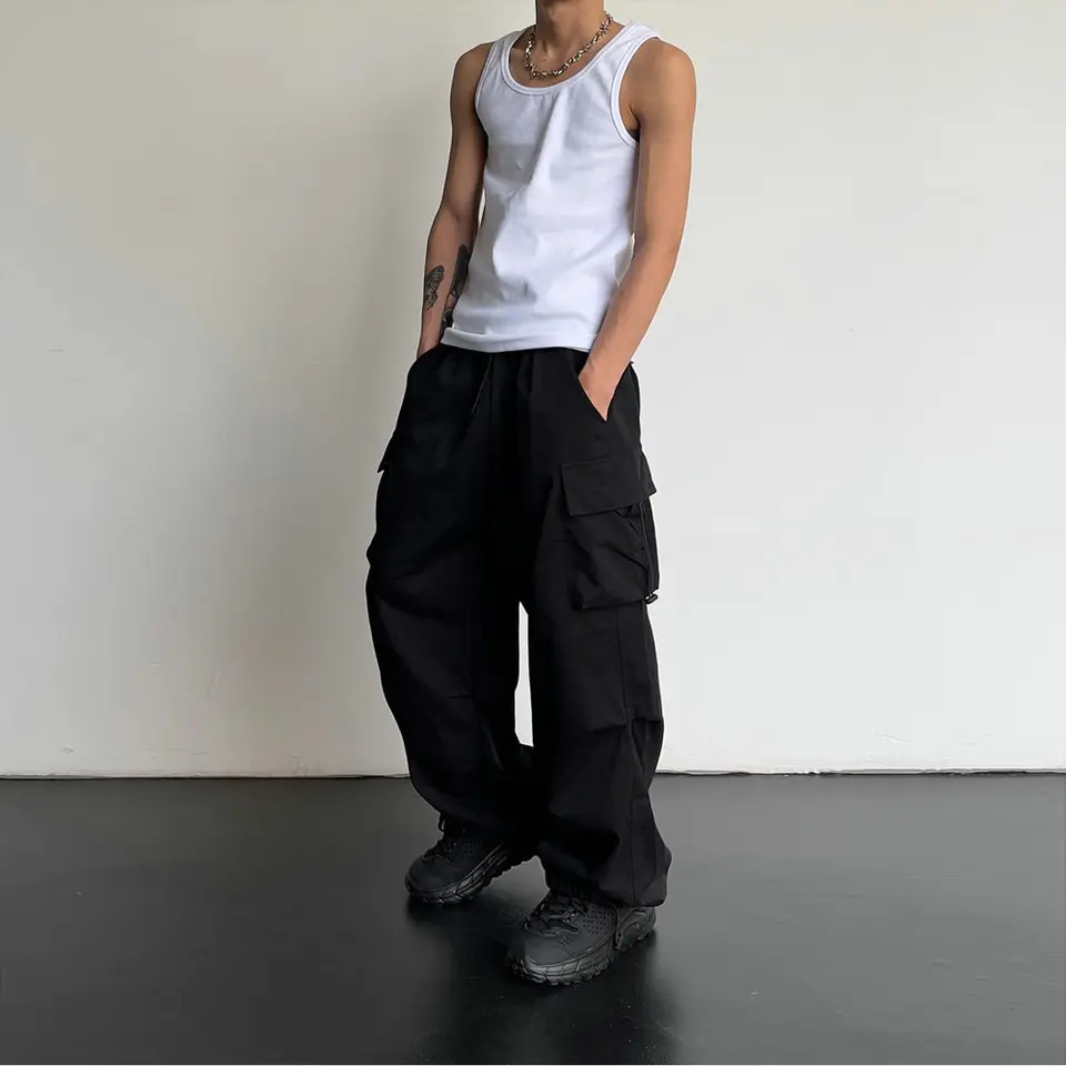 Corteiz Cargo Pant - Celana kargo gaya Amerika, celana kargo,