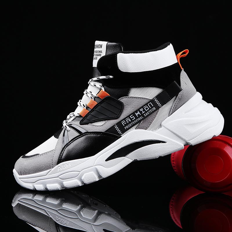 Streetwear Brand Kit - Hightop Musim Panas Pria Sepatu Olahraga
