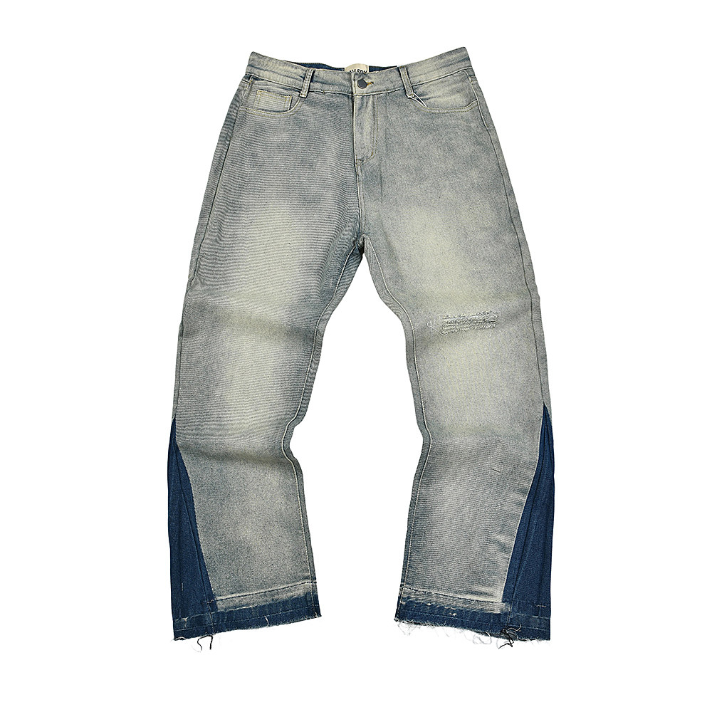 Gallery Dept Flare - Celana Jeans American Vintage Splicing dari