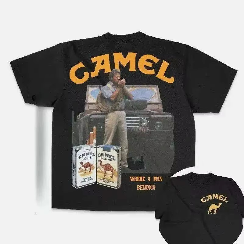 Streetwear Brand Graphics - Kaos Vintage Advertising Classic Camel Trendy