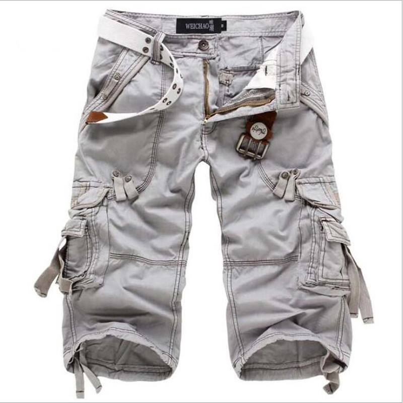 Corteiz Cargo Pant - Celana Pendek Kargo Longgar Kamuflase Musim