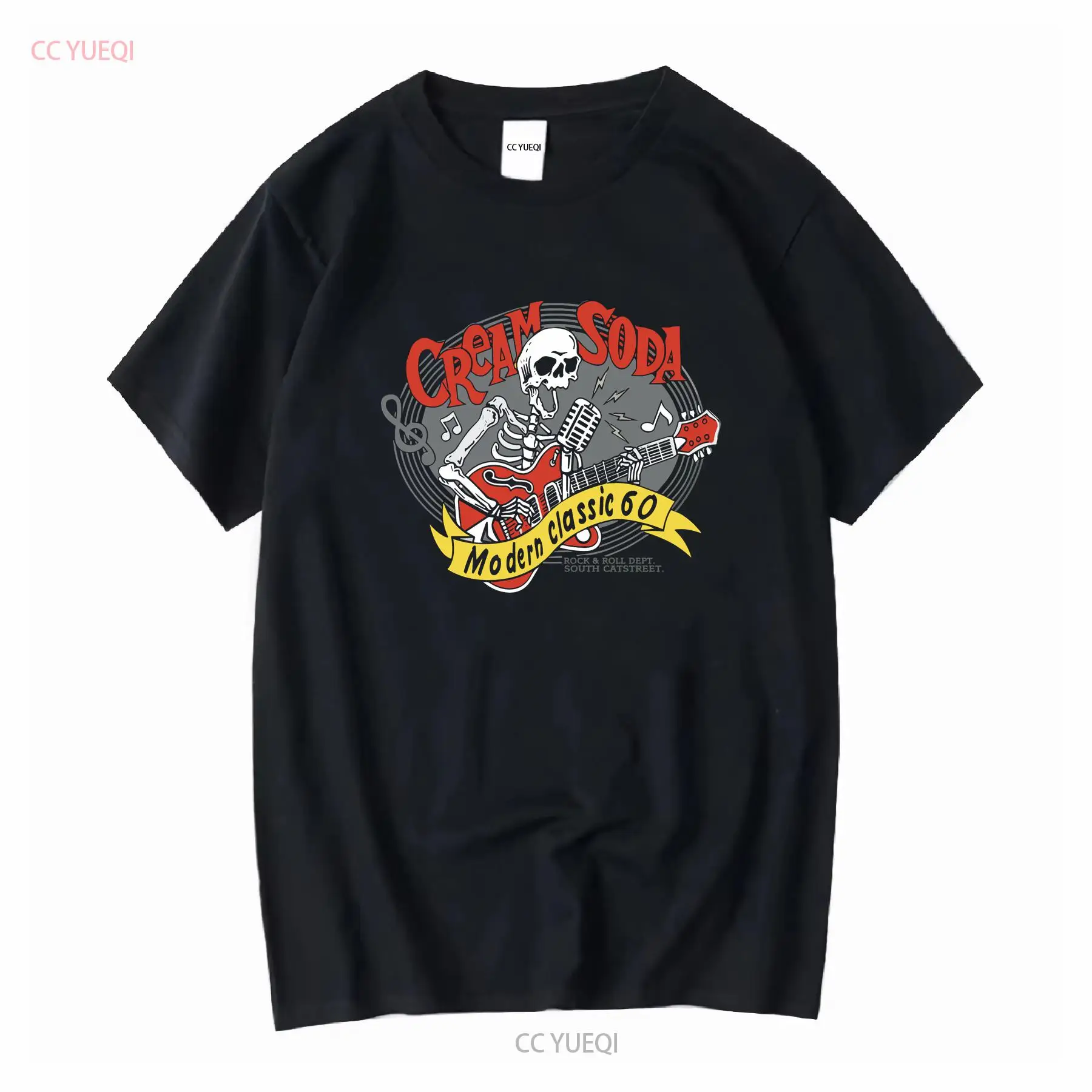 Streetwear Brands - Kaos Cream Soda Rock Roll Merek
