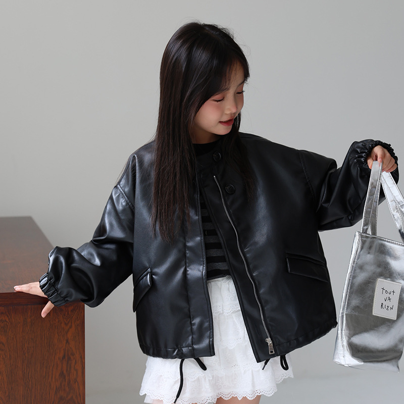 Streetwear Brand Photography - Jaket Kulit Pu Sepeda Motor Rock