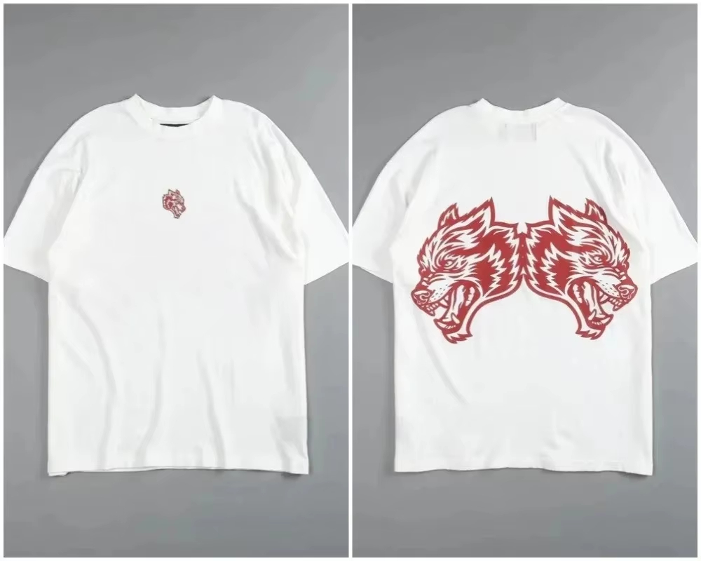Kaos Retro Black Wolf Head Hig - Streetwear Brand Graphics ulasan dan harga