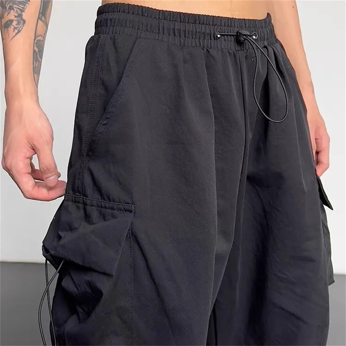 Celana kargo pria, celana karg - Corteiz Cargo Pant ulasan dan harga