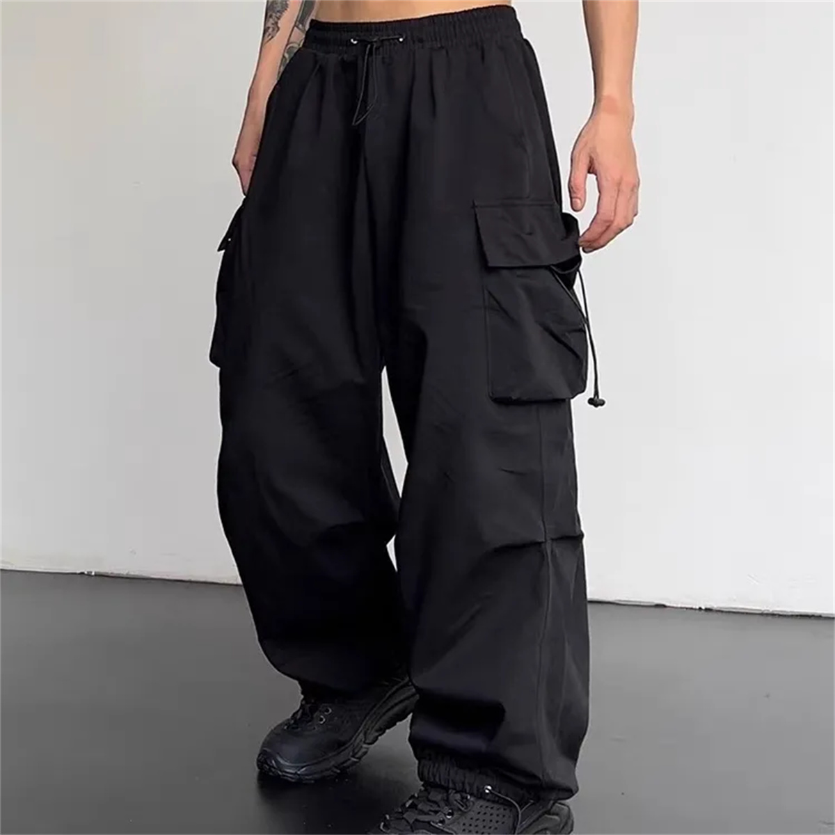 Celana kargo pria, celana karg - Corteiz Cargo Pant ulasan dan harga