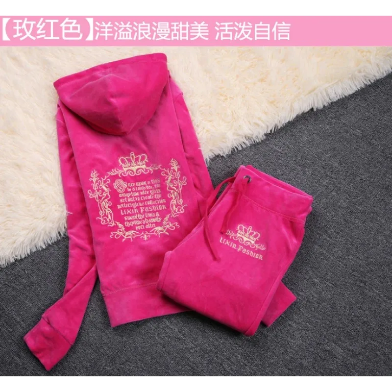 JC Tracksuit wanita beludru me - Streetwear Brands ulasan dan harga