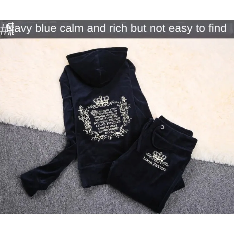 JC Tracksuit wanita beludru me - Streetwear Brands ulasan dan harga