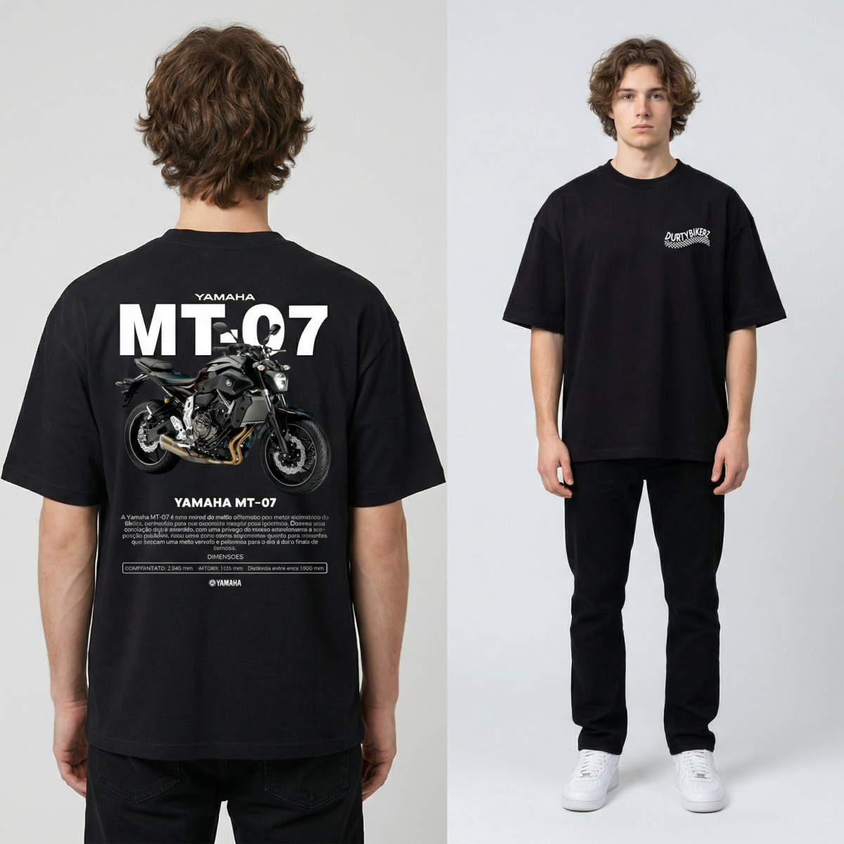 Kaos Merek Sepeda Motor Yamaha - Streetwear Brand Graphics ulasan dan harga