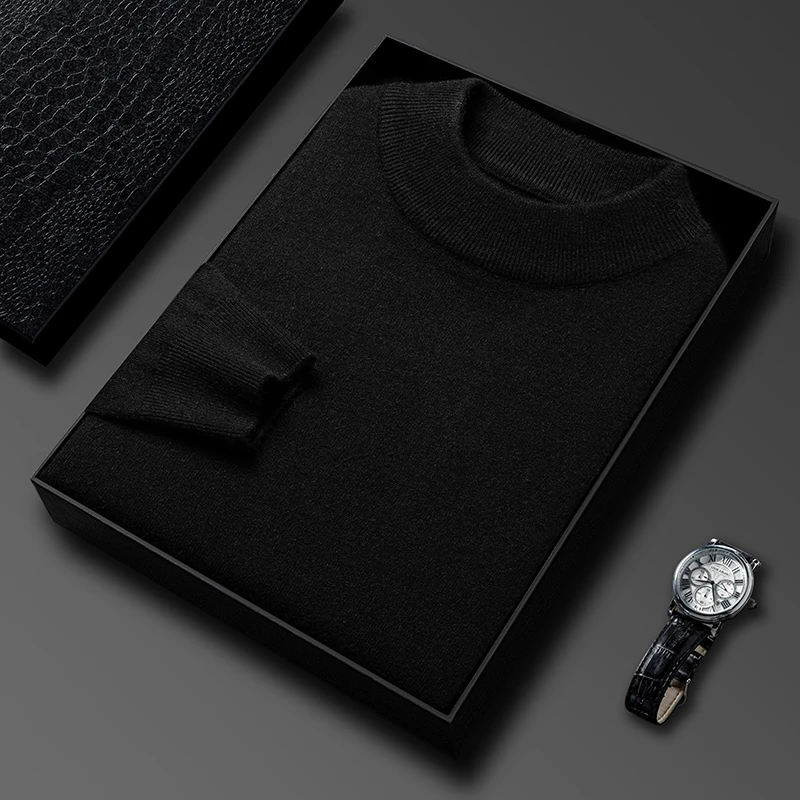 Sweter Rajut Setengah Turtlene - Streetwear Brands ulasan dan harga