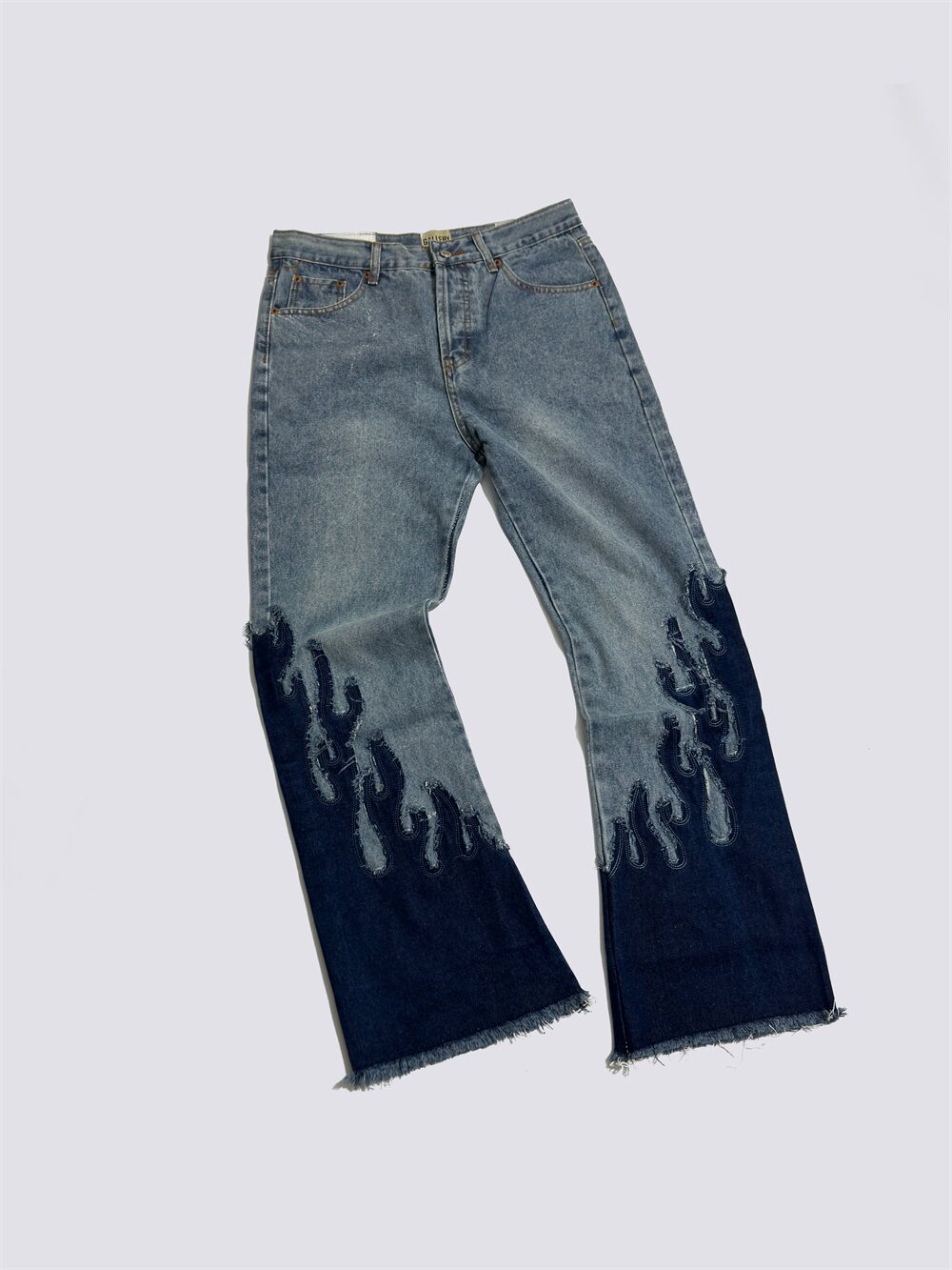 Celana jeans longgar bergaya k - Gallery Dept Flare ulasan dan harga