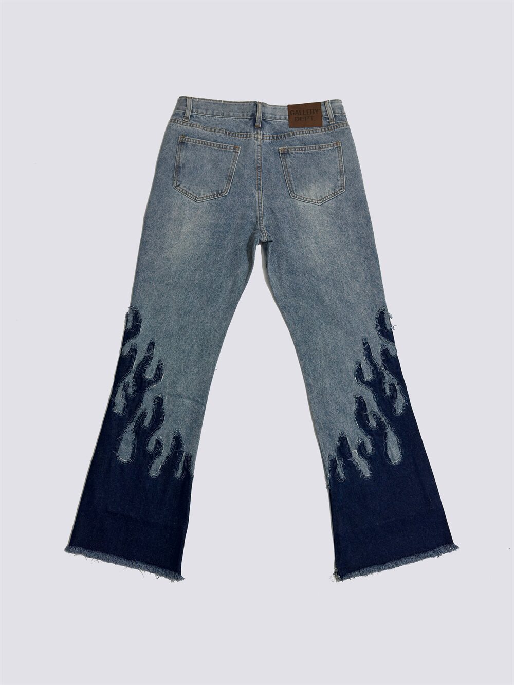 Celana jeans longgar bergaya k - Gallery Dept Flare ulasan dan harga