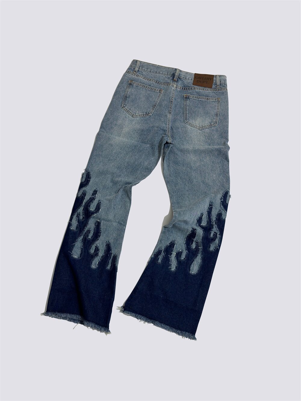 Celana jeans longgar bergaya k - Gallery Dept Flare ulasan dan harga
