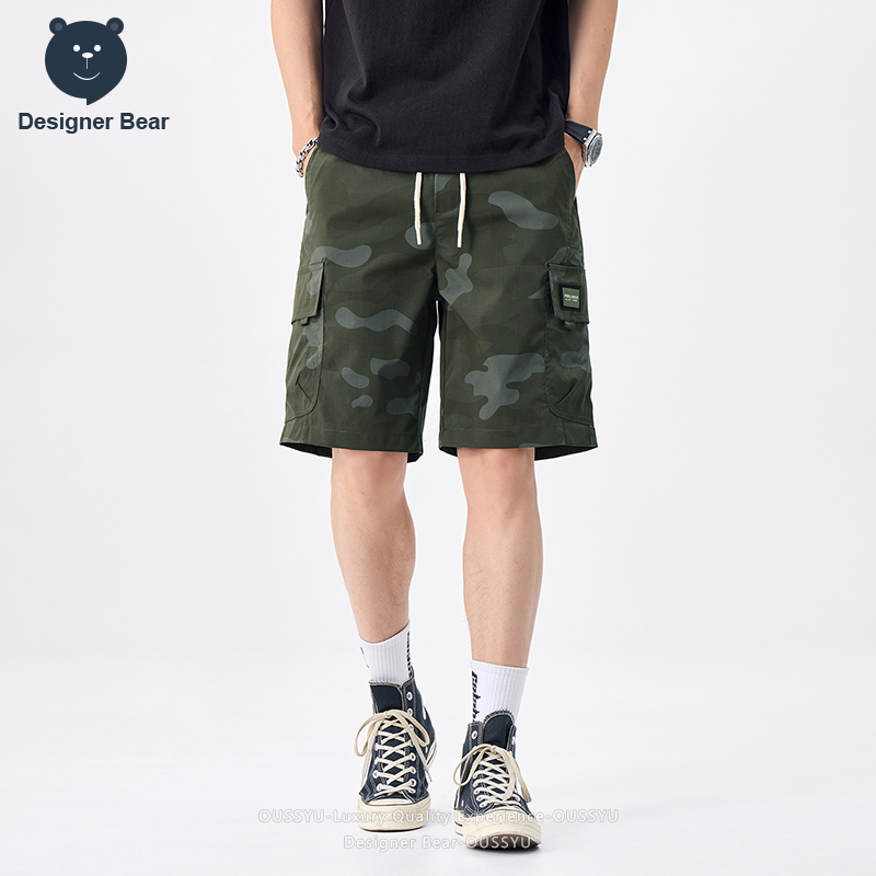 Celana Pendek Cargo Camo Musim - Streetwear Brands ulasan dan harga