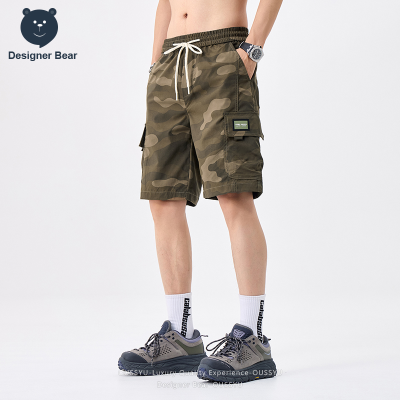 Celana Pendek Cargo Camo Musim - Streetwear Brands ulasan dan harga