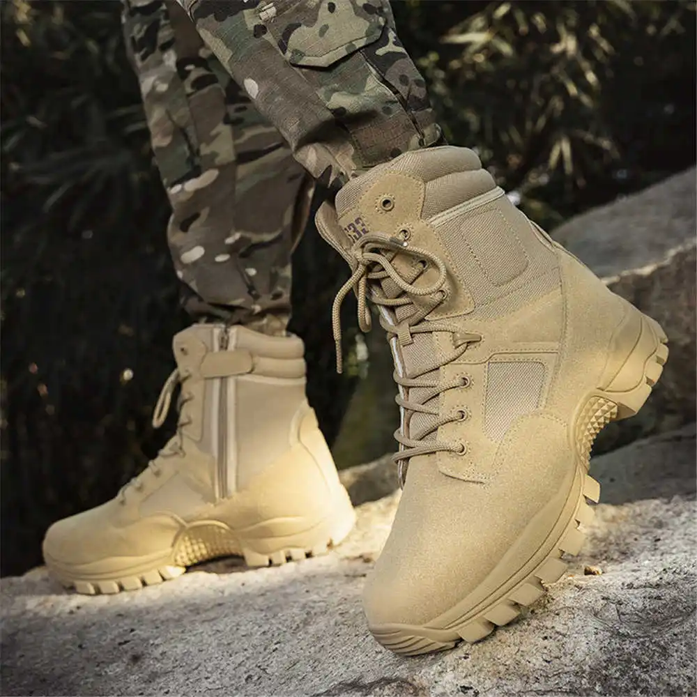 Sepatu boot kulit asli antisel - Streetwear Brand Kit ulasan dan harga