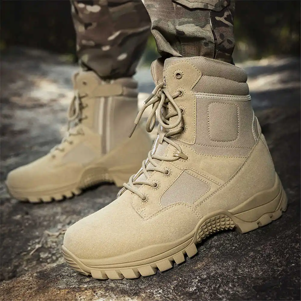 Sepatu boot kulit asli antisel - Streetwear Brand Kit ulasan dan harga