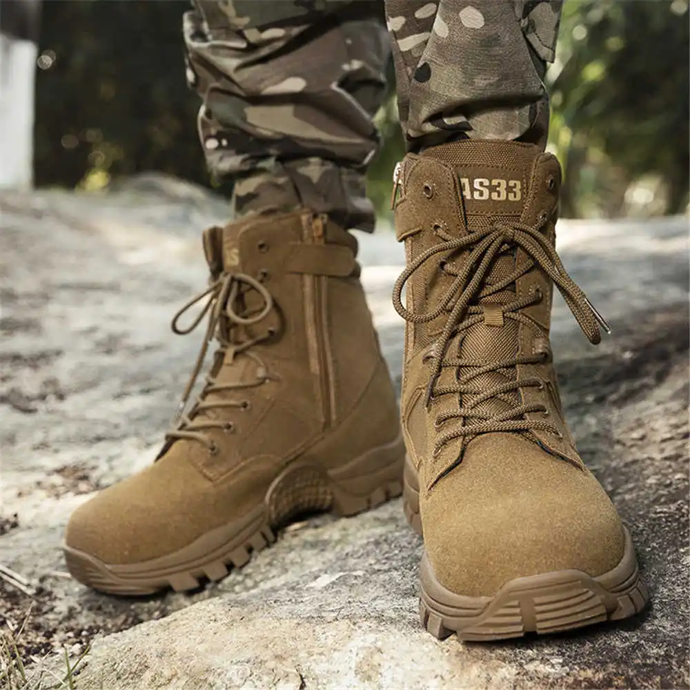Sepatu boot kulit asli antisel - Streetwear Brand Kit ulasan dan harga