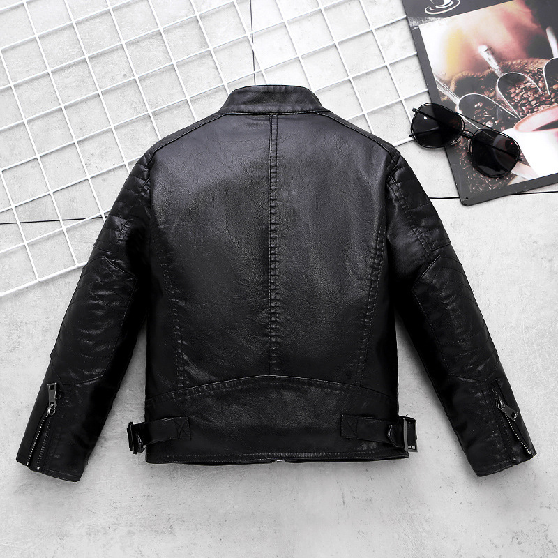 Jaket Kulit PU Anti Air Anti A - Streetwear Brand Photography ulasan dan harga
