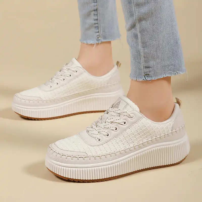 Sepatu kets flat wanita, sepat - Streetwear Brand Kit ulasan dan harga