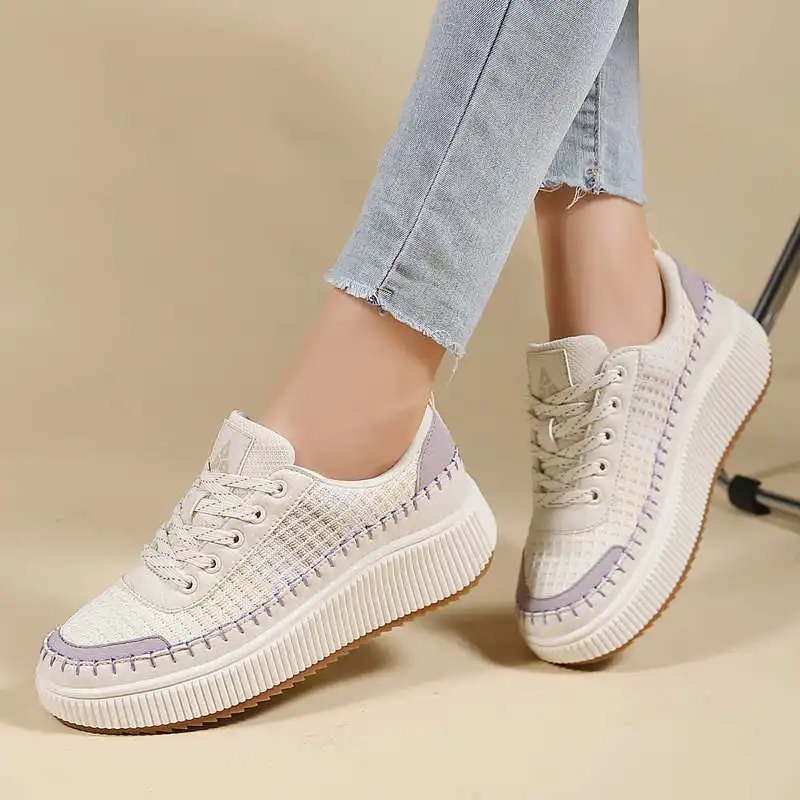 Sepatu kets flat wanita, sepat - Streetwear Brand Kit ulasan dan harga