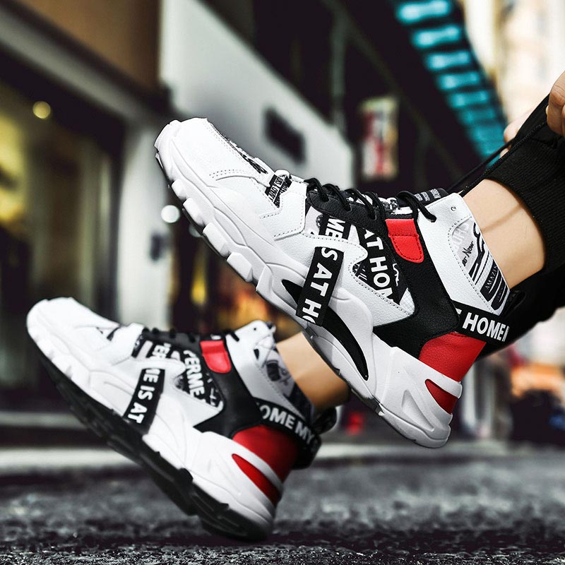 Sneakers Pria Chunky Atasan Ti - Online Streetwear Brand ulasan dan harga