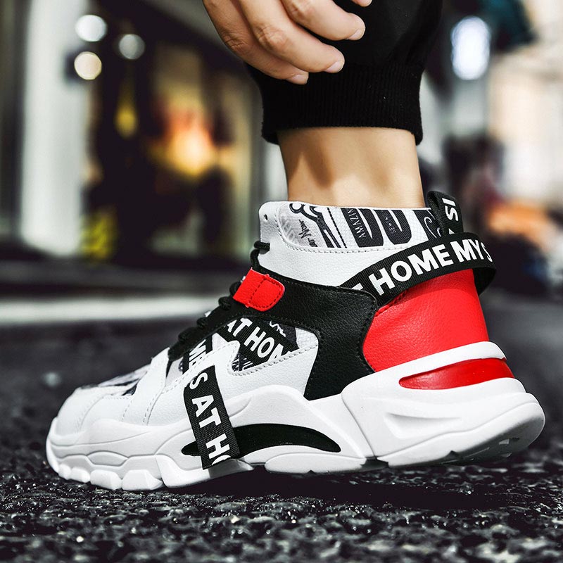 Sneakers Pria Chunky Atasan Ti - Online Streetwear Brand ulasan dan harga
