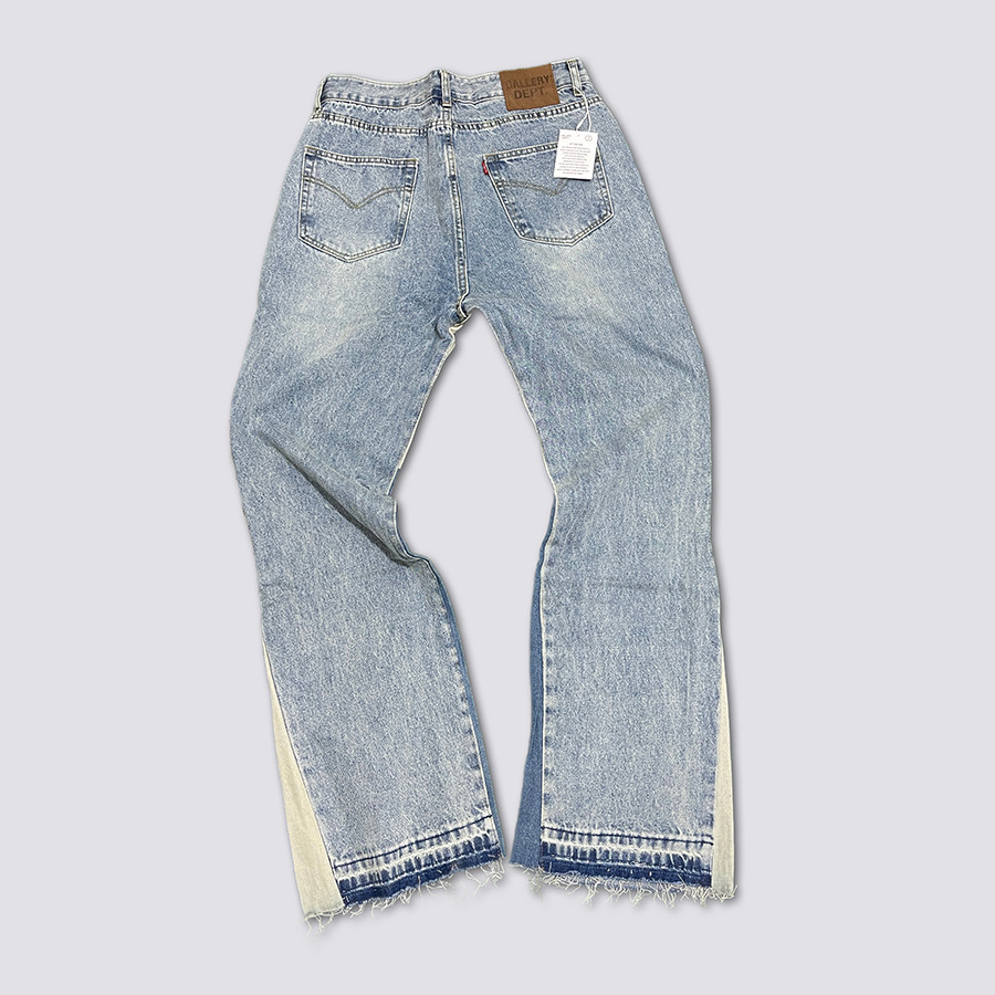 Celana Jeans Denim Model Bell- - Gallery Dept Flare ulasan dan harga
