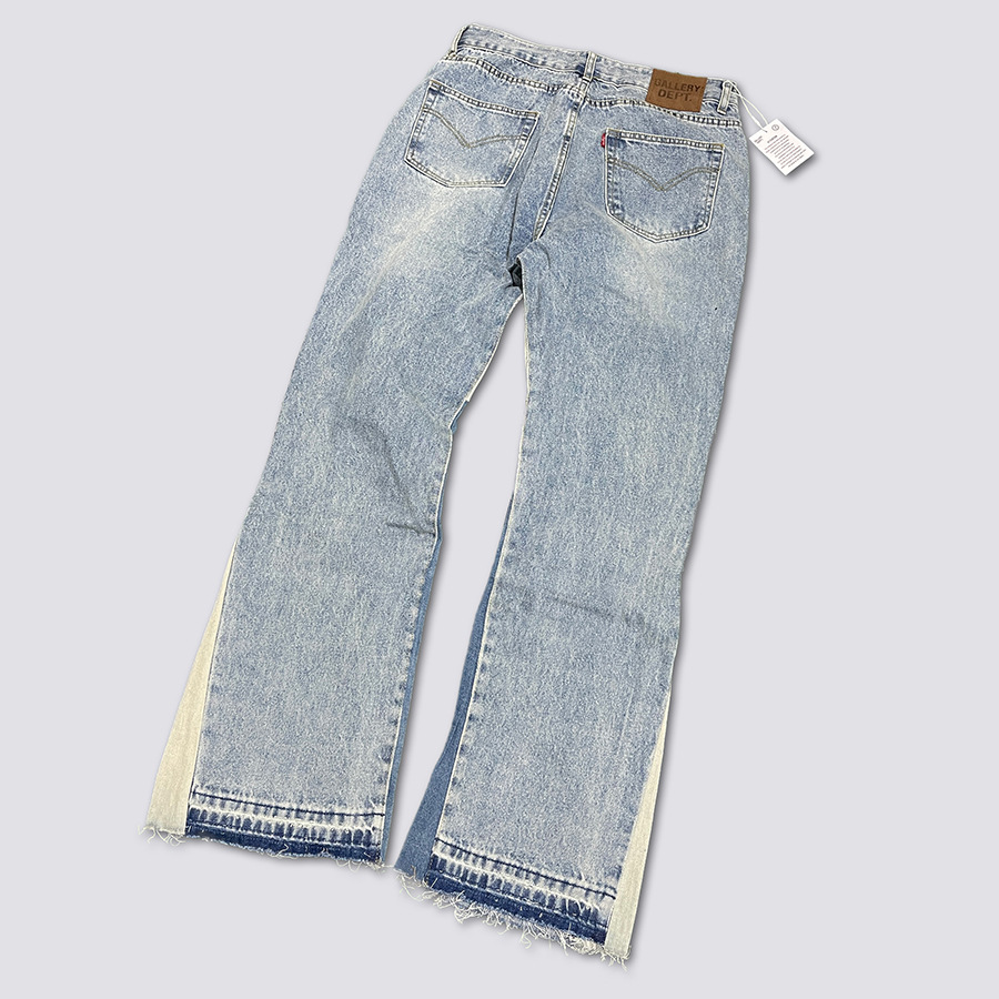 Celana Jeans Denim Model Bell- - Gallery Dept Flare ulasan dan harga