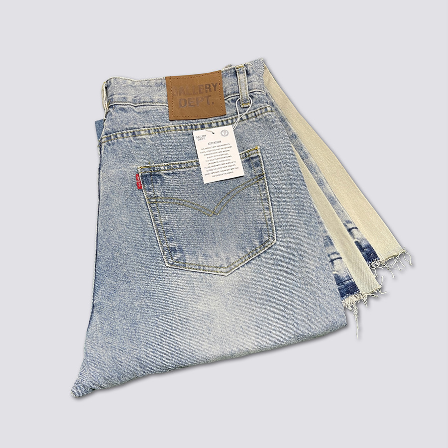 Celana Jeans Denim Model Bell- - Gallery Dept Flare ulasan dan harga