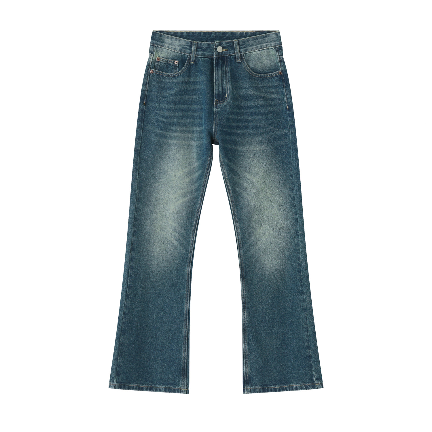 Jeans Pria Merek High Street T - Gallery Dept Flare ulasan dan harga