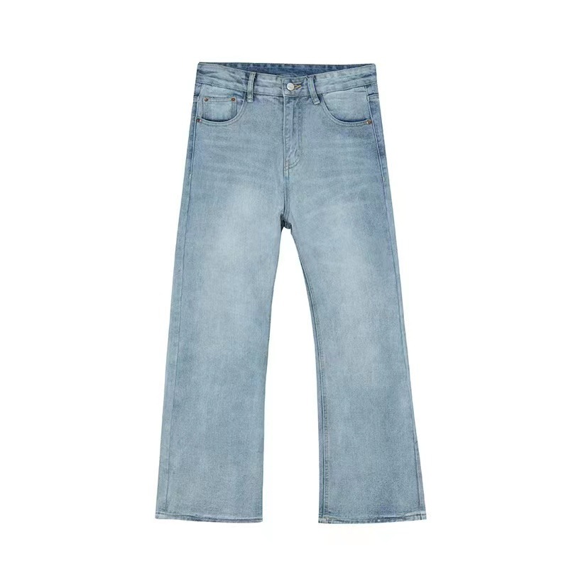 Jeans Pria Merek High Street T - Gallery Dept Flare ulasan dan harga