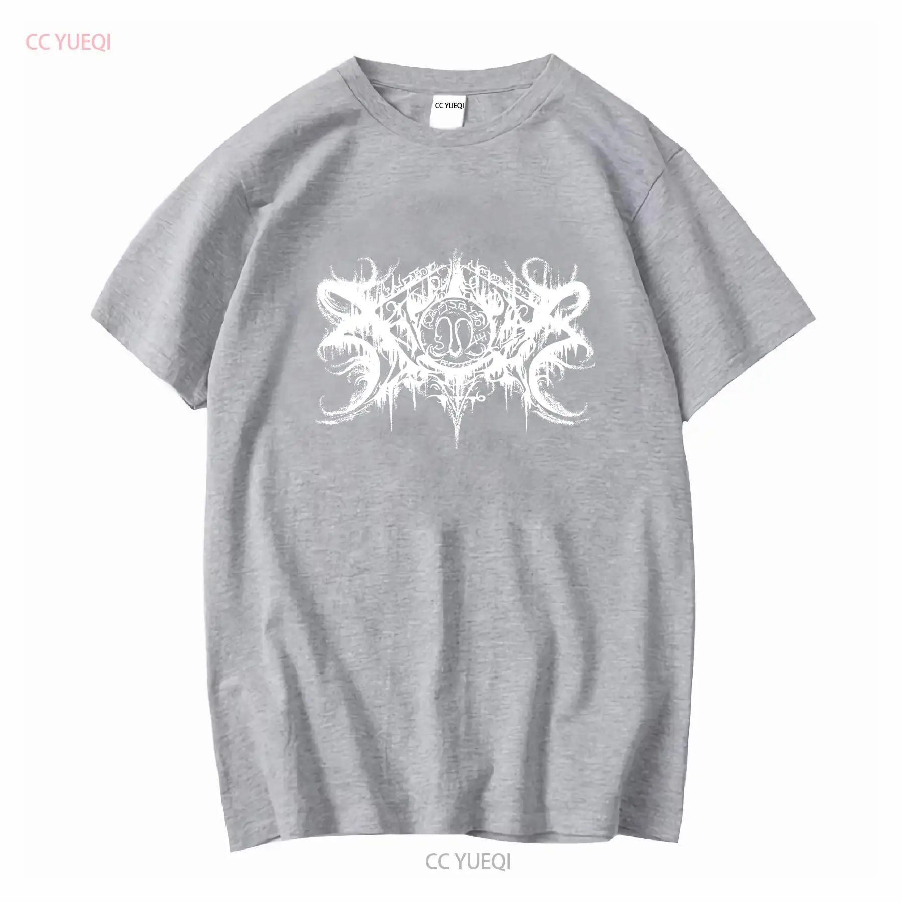 XASTHUR Kaus Baru Hitam Metal  - Streetwear Brands ulasan dan harga