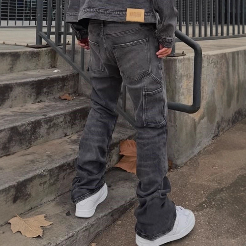 Celana Jeans Cargo Pria Ukuran - Gallery Dept Flare ulasan dan harga