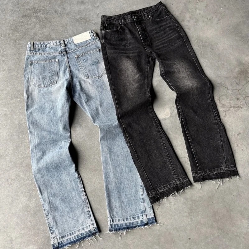 Celana Jeans Pria Model Slim-f - Gallery Dept Flare ulasan dan harga
