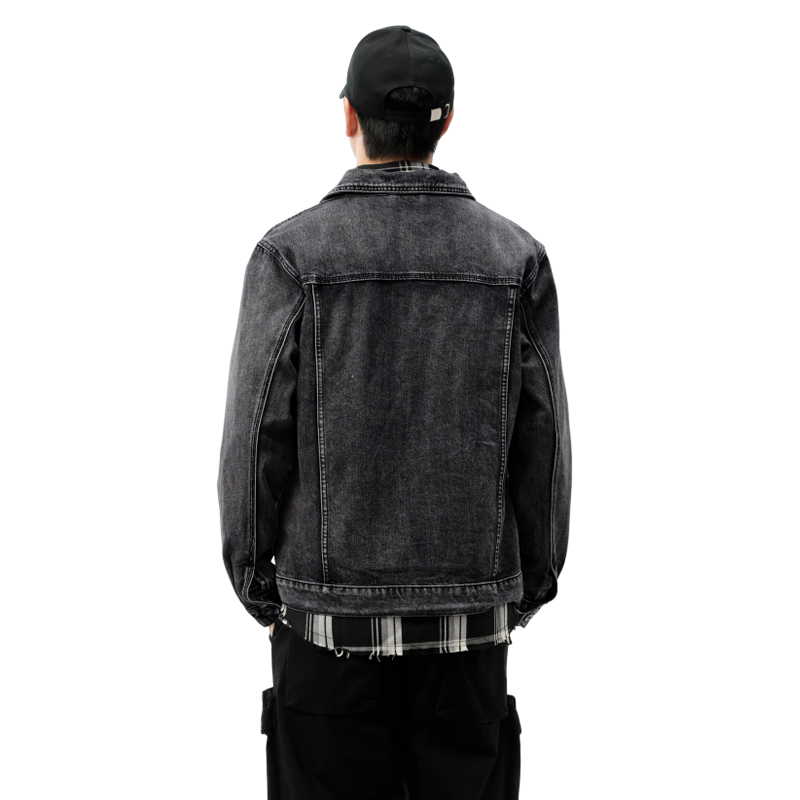 Jaket Denim Pria Model Longgar - Streetwear Brands ulasan dan harga