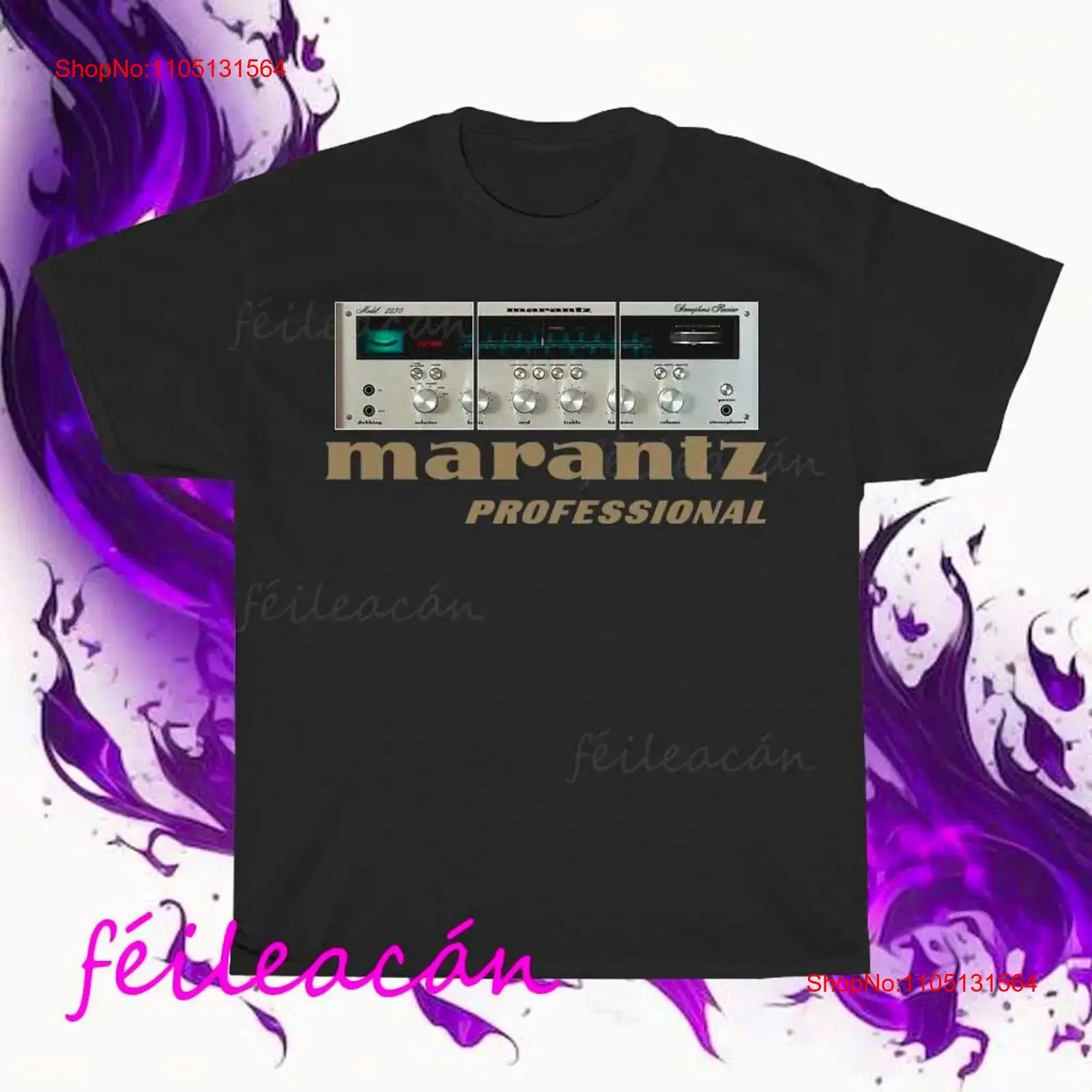 Kaos Marantz Amplifier Logo Am - Streetwear Brands ulasan dan harga